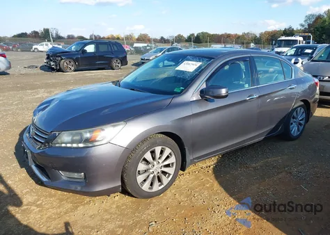 2013 Honda Accord Ex-L V-6 from USA, damaged, VIN 1HGCR3F86DA038044